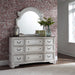 Liberty Magnolia Manor Leg 9 Drawer Dresser in Antique White - J. Patrick’s Furniture (Pooler, GA)