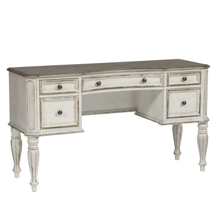 Liberty Magnolia Manor Vanity Desk in Antique White - J. Patrick’s Furniture (Pooler, GA)