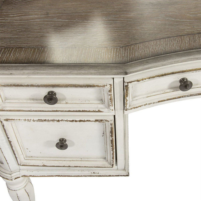 Liberty Magnolia Manor Vanity Desk in Antique White - J. Patrick’s Furniture (Pooler, GA)
