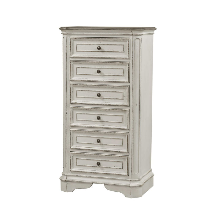Magnolia Manor Lingerie Chest in Antique White image