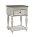 Liberty Magnolia Manor Leg Nightstand in Antique White - J. Patrick’s Furniture (Pooler, GA)