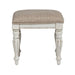 Liberty Magnolia Manor Vanity Stool in Antique White - J. Patrick’s Furniture (Pooler, GA)