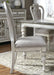 Liberty Furniture Magnolia Manor Upholstered Splat Back Side Chair in Antique White (Set of 2) - J. Patrick’s Furniture (Pooler, GA)
