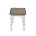 Liberty Furniture Magnolia Manor Dining Bench (RTA) in Antique White - J. Patrick’s Furniture (Pooler, GA)