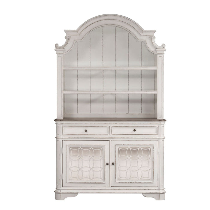 Magnolia Manor Hutch in Antique White image