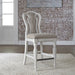 Liberty Furniture Magnolia Manor Upholstered Counter Height Chair in Antique White (Set of 2) - J. Patrick’s Furniture (Pooler, GA)