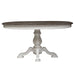 Liberty Furniture Magnolia Manor Round/Oval Pedestal Table in Antique White - J. Patrick’s Furniture (Pooler, GA)