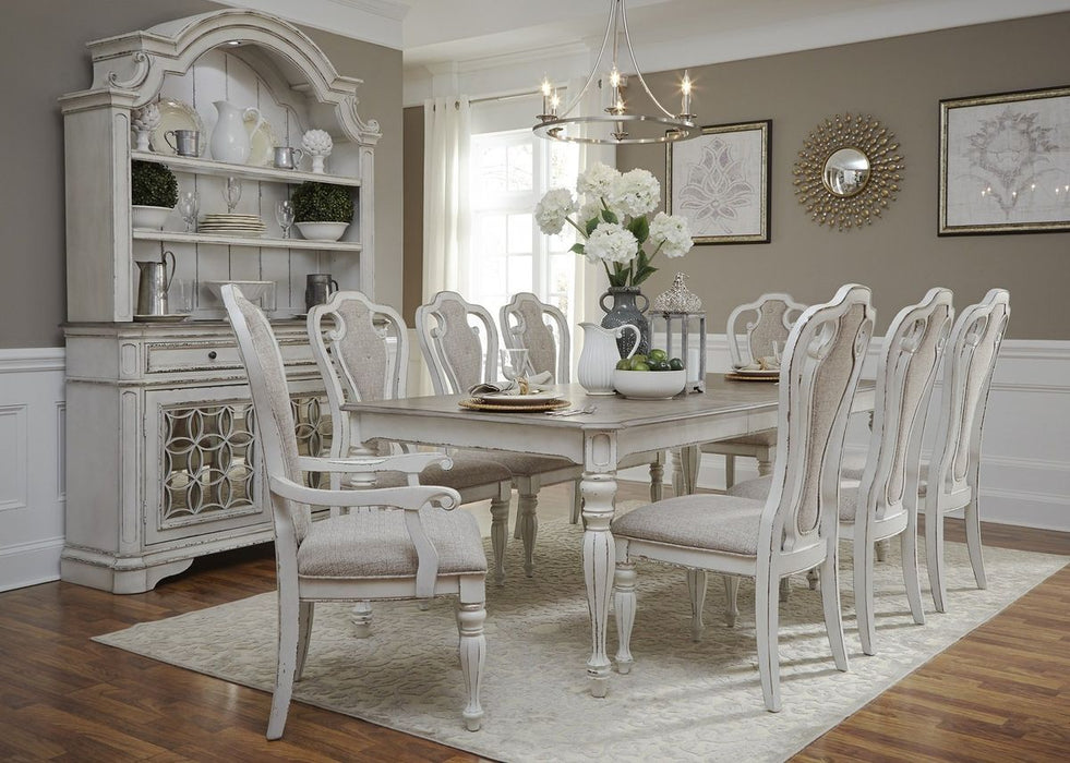 Liberty Furniture Magnolia Manor Display China in Antique White - J. Patrick’s Furniture (Pooler, GA)