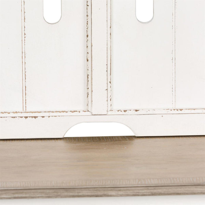 Liberty Furniture Magnolia Manor Entertainment Hutch in Antique White - J. Patrick’s Furniture (Pooler, GA)