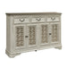 Liberty Furniture Magnolia Manor Hall Buffet in Antique White - J. Patrick’s Furniture (Pooler, GA)