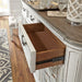 Liberty Furniture Magnolia Manor Hall Buffet in Antique White - J. Patrick’s Furniture (Pooler, GA)