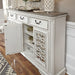 Liberty Furniture Magnolia Manor Hall Buffet in Antique White - J. Patrick’s Furniture (Pooler, GA)