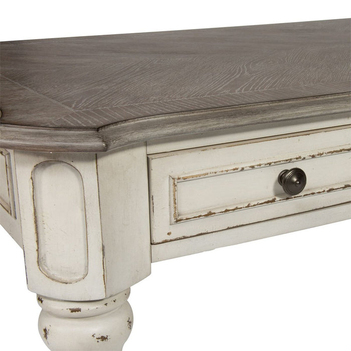 Liberty Magnolia Manor Writing Desk in Antique White - J. Patrick’s Furniture (Pooler, GA)