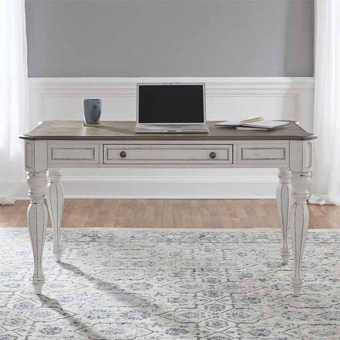 Liberty Magnolia Manor Lift Top Writing Desk in Antique White - J. Patrick’s Furniture (Pooler, GA)