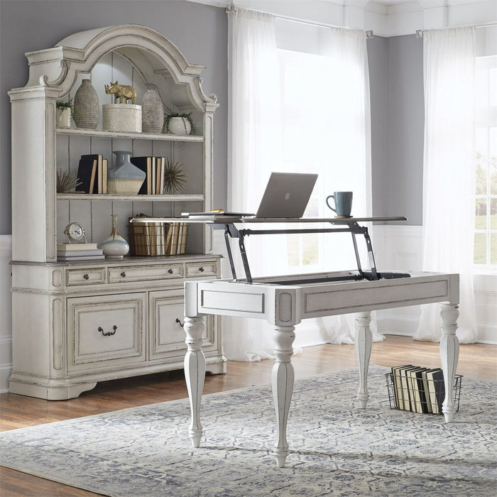 Liberty Magnolia Manor Lift Top Writing Desk in Antique White - J. Patrick’s Furniture (Pooler, GA)
