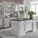 Liberty Magnolia Manor Credenza with Hutch in Antique White 244-HOJ-CHS - J. Patrick’s Furniture (Pooler, GA)