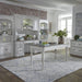 Liberty Magnolia Manor Credenza with Hutch in Antique White 244-HOJ-CHS - J. Patrick’s Furniture (Pooler, GA)