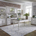 Liberty Magnolia Manor Credenza with Hutch in Antique White 244-HOJ-CHS - J. Patrick’s Furniture (Pooler, GA)