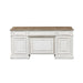 Liberty Magnolia Manor Jr Executive Desk in Antique White 244-HOJ-DSK - J. Patrick’s Furniture (Pooler, GA)
