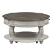 Liberty Magnolia Manor Round Cocktail Table in Antique White - J. Patrick’s Furniture (Pooler, GA)