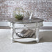 Liberty Magnolia Manor Round Cocktail Table in Antique White - J. Patrick’s Furniture (Pooler, GA)