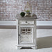 Liberty Magnolia Manor Chair Side Table in Antique White - J. Patrick’s Furniture (Pooler, GA)