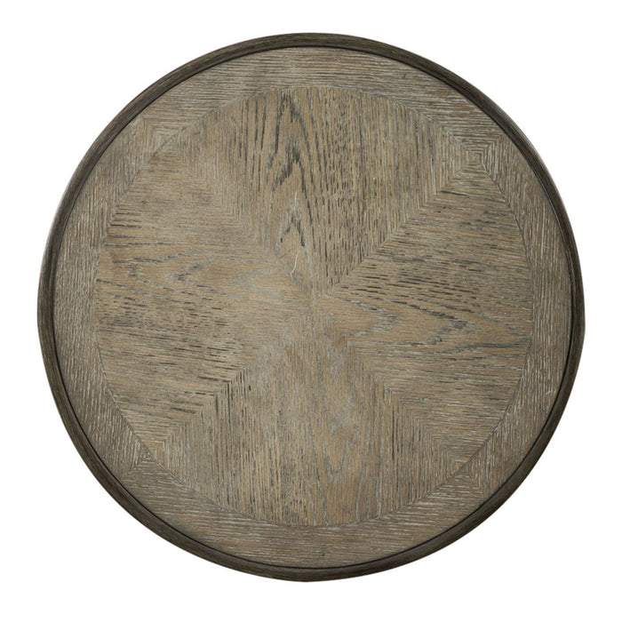 Liberty Magnolia Manor Round End Table in Antique White - J. Patrick’s Furniture (Pooler, GA)