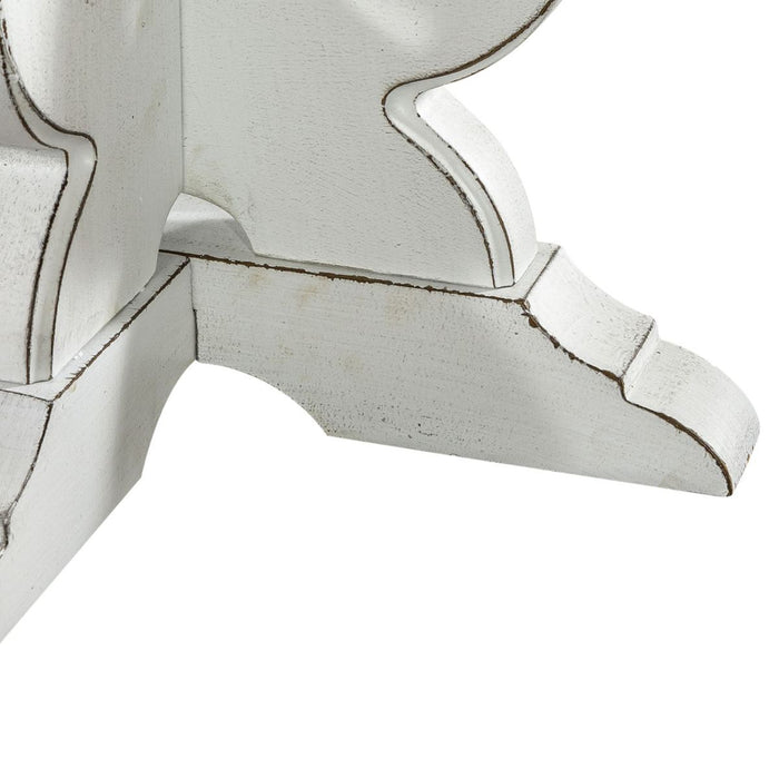 Liberty Magnolia Manor Round End Table in Antique White - J. Patrick’s Furniture (Pooler, GA)