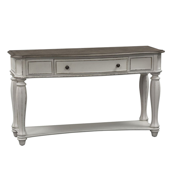 Liberty Magnolia Manor Sofa Table in Antique White - J. Patrick’s Furniture (Pooler, GA)
