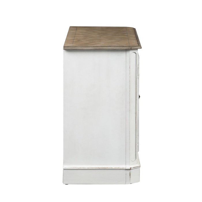 Liberty Magnolia Manor TV Console in Antique White - J. Patrick’s Furniture (Pooler, GA)