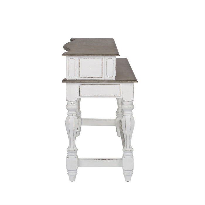 Liberty Magnolia Manor Console Bar Table in Antique White - J. Patrick’s Furniture (Pooler, GA)