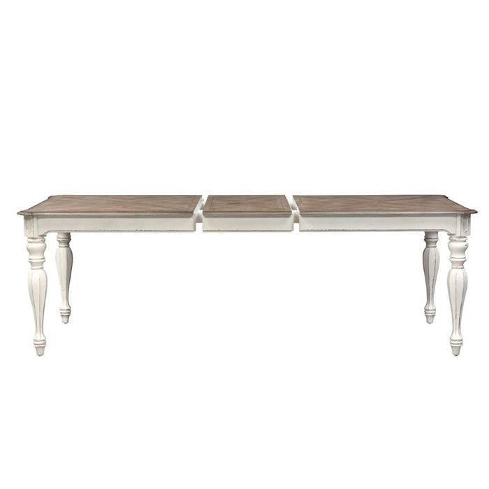 Liberty Furniture Magnolia Manor Rectangular Leg Table in Antique White - J. Patrick’s Furniture (Pooler, GA)