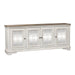 Liberty Magnolia Manor Entertainment TV Stand in Antique White - J. Patrick’s Furniture (Pooler, GA)