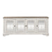 Liberty Magnolia Manor Entertainment TV Stand in Antique White - J. Patrick’s Furniture (Pooler, GA)