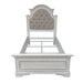 Liberty Magnolia Manor Full Upholstered Bed in Antique White - J. Patrick’s Furniture (Pooler, GA)