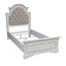 Liberty Magnolia Manor Twin Upholstered Bed in Antique White - J. Patrick’s Furniture (Pooler, GA)