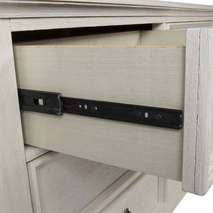 Liberty Funiture Bayside Leg Nightstand in Antique White - J. Patrick’s Furniture (Pooler, GA)