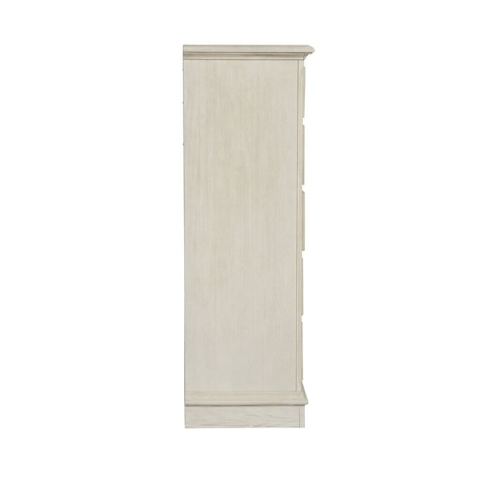 Liberty Funiture Bayside Drawer Chest in Antique White - J. Patrick’s Furniture (Pooler, GA)
