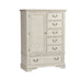 Liberty Funiture Bayside Gentleman's Chest in Antique White - J. Patrick’s Furniture (Pooler, GA)
