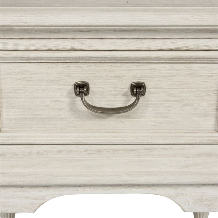 Liberty Funiture Bayside Leg Nightstand in Antique White - J. Patrick’s Furniture (Pooler, GA)