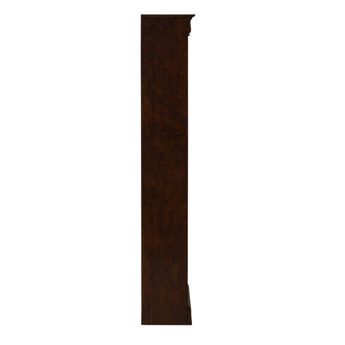 Brayton Manor Jr Executive 72 Inch Bookcase (RTA) in Cognac