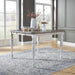 Liberty Furniture Ocean Isle Gathering Table in Antique White with Weathered Pine - J. Patrick’s Furniture (Pooler, GA)