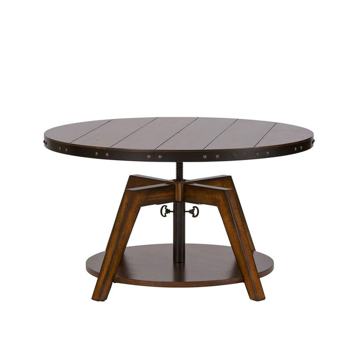 Liberty Aspen Skies Motion Cocktail Table in Russet Brown - J. Patrick’s Furniture (Pooler, GA)