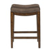 Liberty Aspen Skies Uph Barstool in Russet Brown - J. Patrick’s Furniture (Pooler, GA)