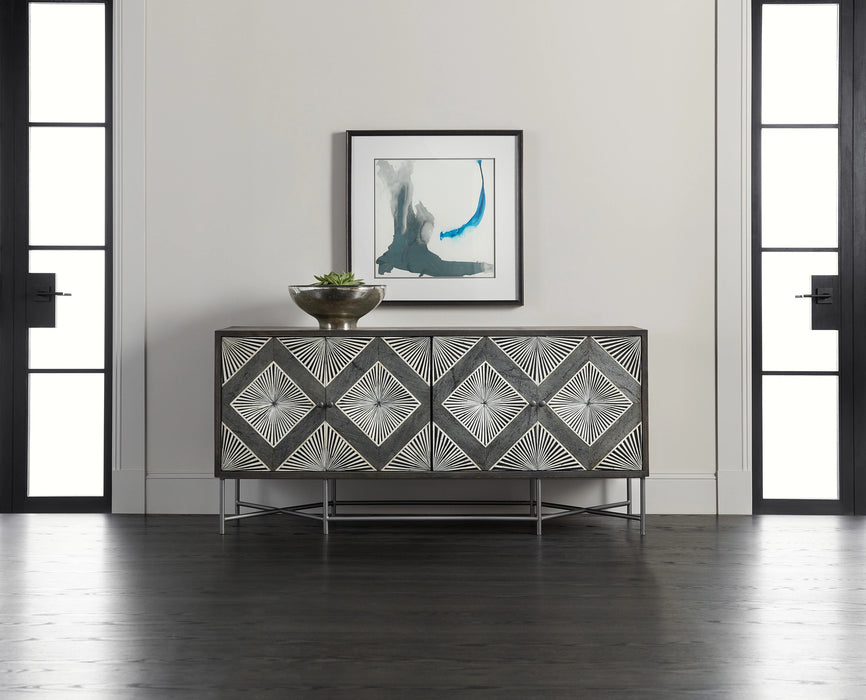 Melange Hawthorne Four Door Credenza