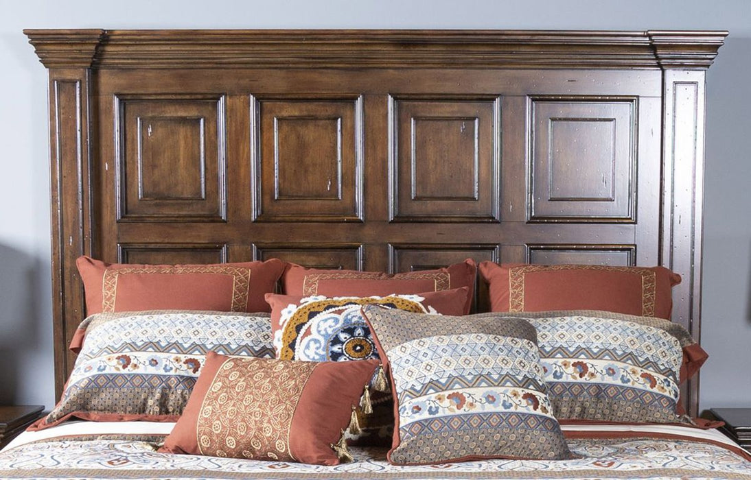 Liberty Furniture Big Valley Queen Panel Bed in Brownstone - J. Patrick’s Furniture (Pooler, GA)