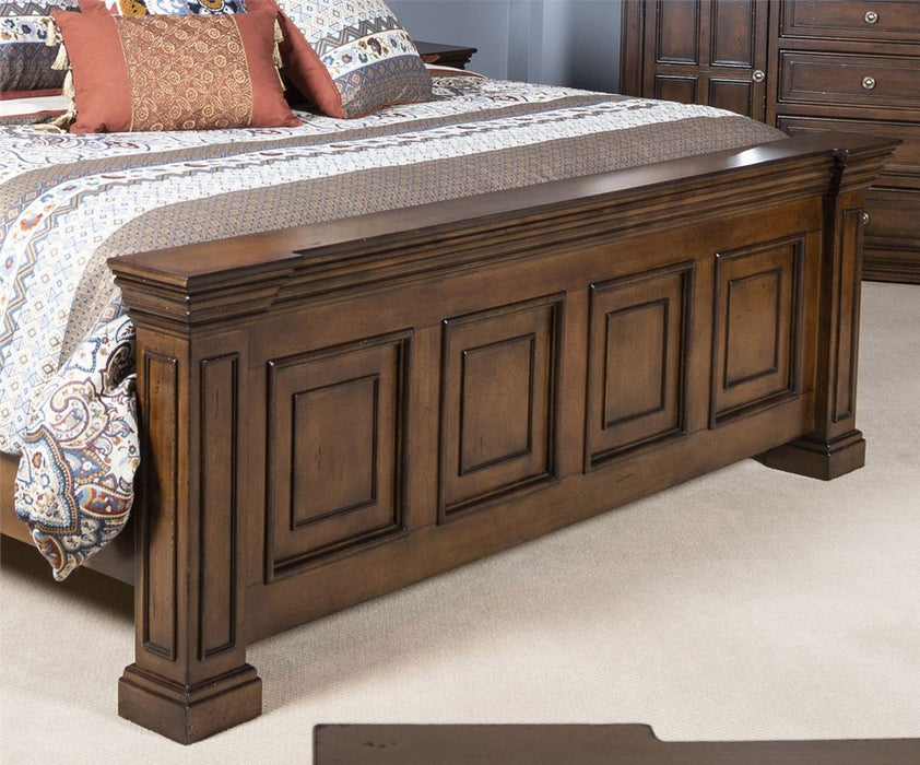 Liberty Furniture Big Valley Queen Panel Bed in Brownstone - J. Patrick’s Furniture (Pooler, GA)