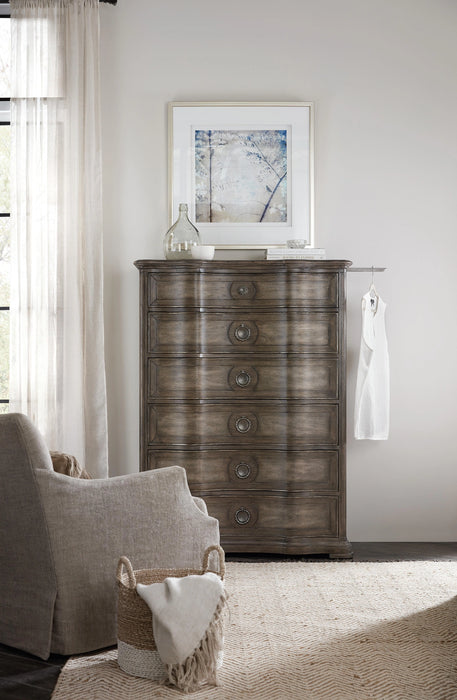 Woodlands Six-Drawer Chest