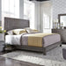 Liberty Furniture Modern Farmhouse Queen Platform Bed in Dusty Charcoal - J. Patrick’s Furniture (Pooler, GA)