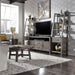 Liberty Modern Farmhouse 66" Entertainment Center with Piers in Dusty Charcoal - J. Patrick’s Furniture (Pooler, GA)